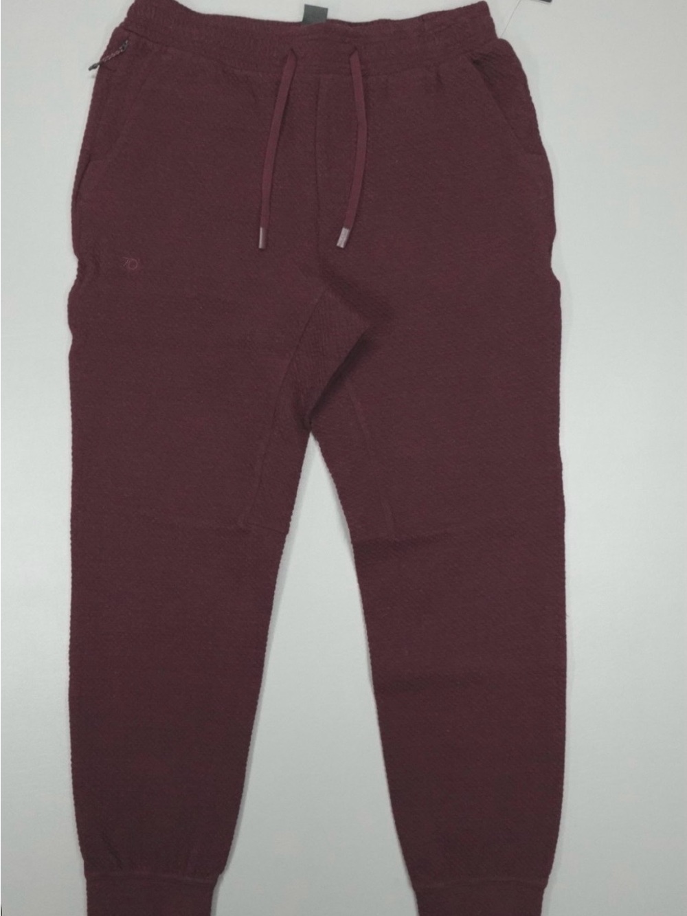 7 Diamonds Restoration Performance Jogger - textured stretch Maroon